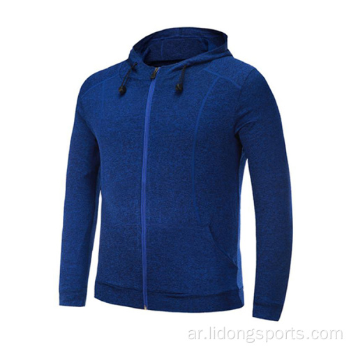 تشغيل شعار تجريب Gym Fitness Hoodie للرجال